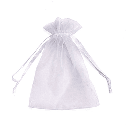 Bolsa Organza Blanca (18X13Cm) 12 Uni