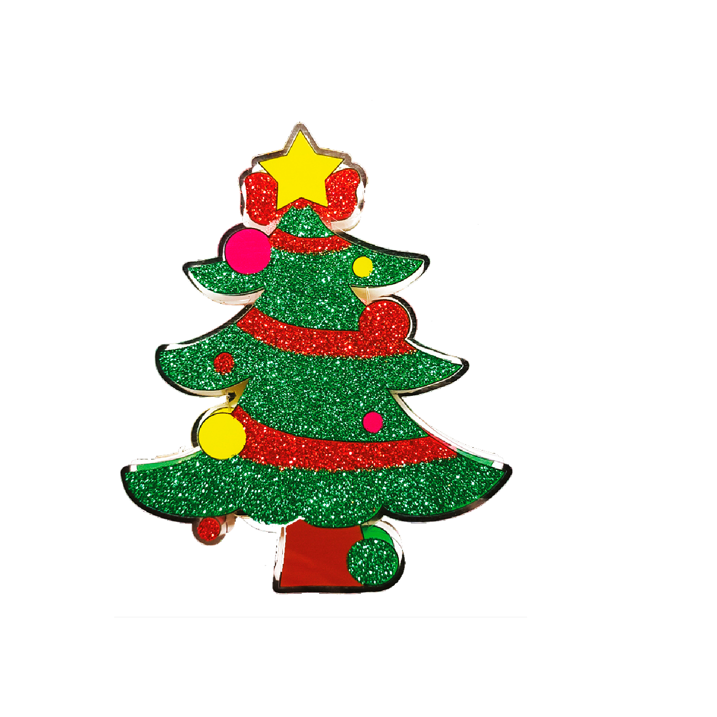 Deco Arbolito C/Luz 14Cm 1 Uni