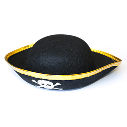 Sombrero Pirata 3 Ptas Niño 1 Uni