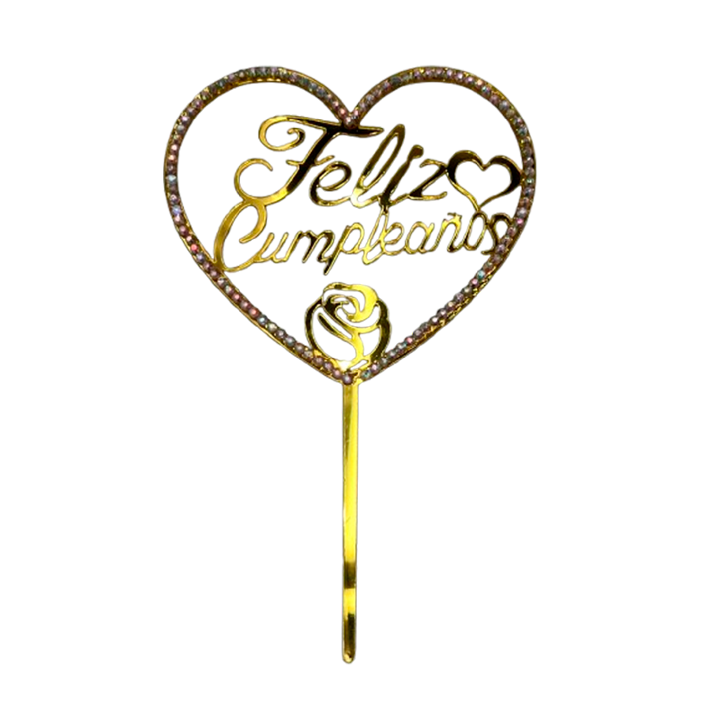 Topper Fc Corazon Dorado 16Cm 1 Uni