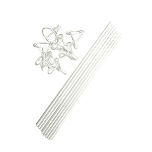 Vara Porta Globo Blanca  10 Uni