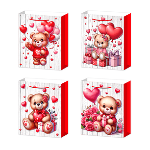 Bolsa Reg Lovely Bears 32X40X12 Cm D/S 1 Un