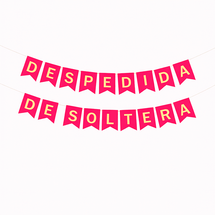 Guirnalda Banderín Despedida Sol 1 Uni