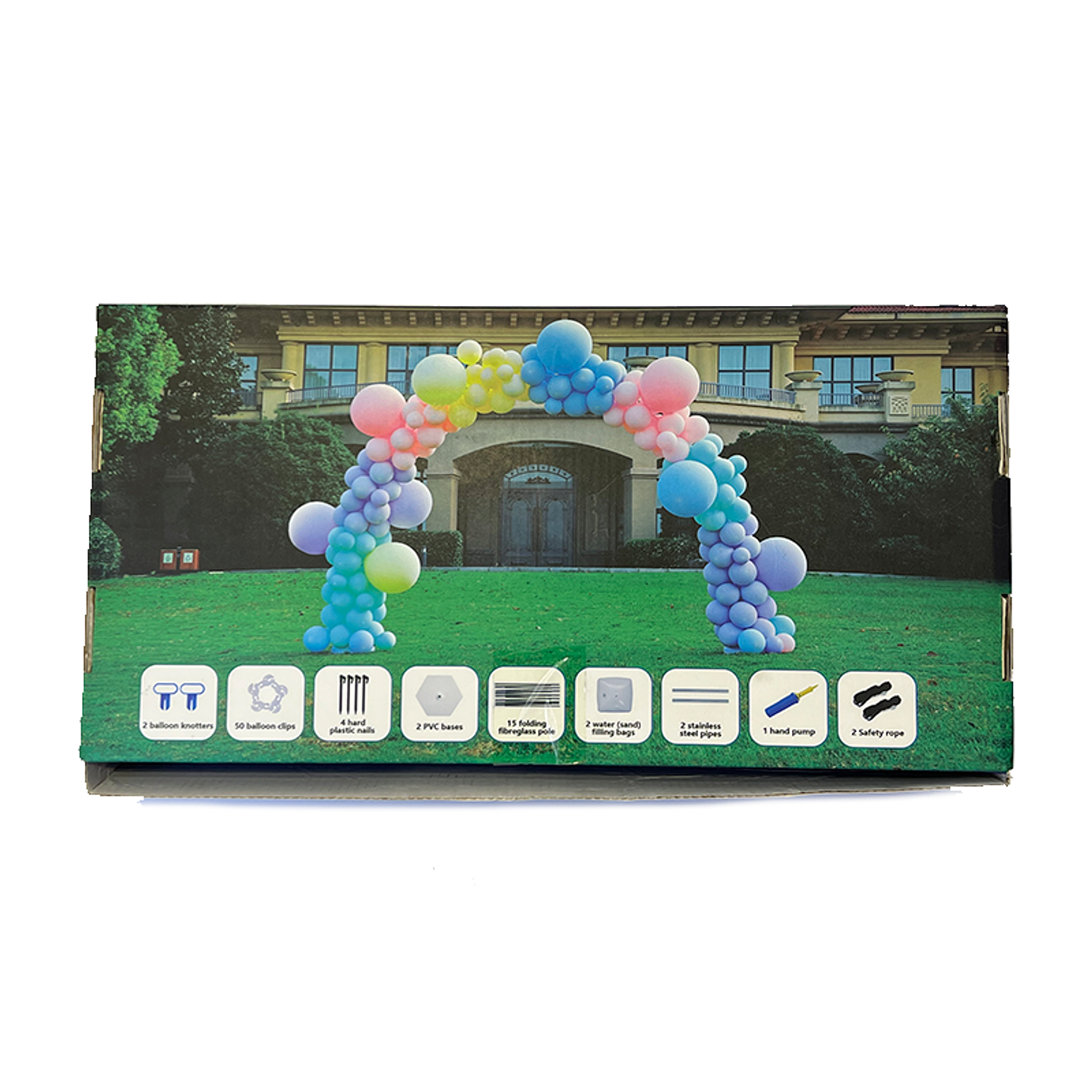 Kit Arco globo 3X3,5M 1 Uni