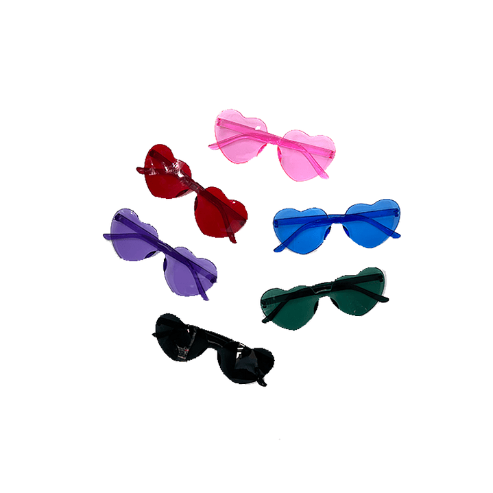Anteojo Fashion Heart  6 Uni