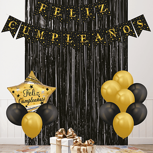 Set 13 Piezas Deco Fc Neg 1 Uni