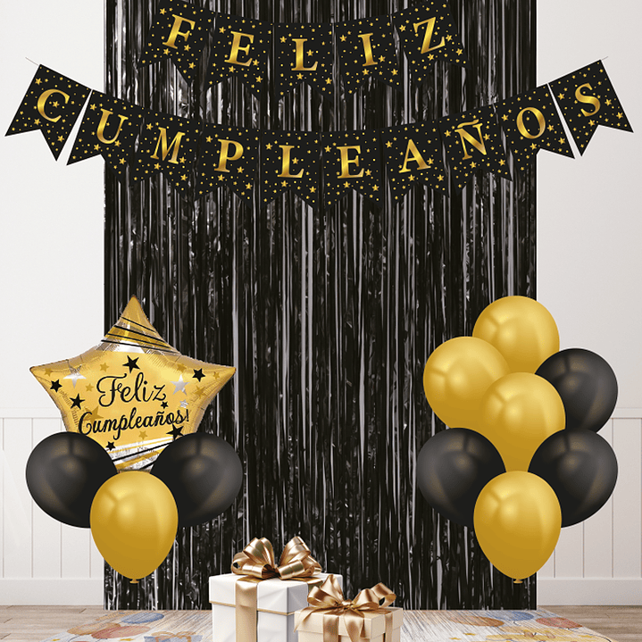 Set 13 Piezas Deco Fc Neg 1 Uni