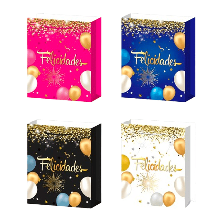 Bolsa Felicidades 26X32X10C 1 Uni