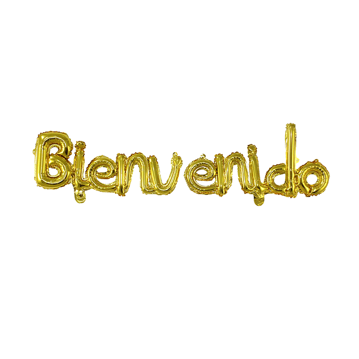 Set Glob Letras  Manus Bienvenido 1 Uni