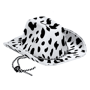 Sombrero Vaquer@ B/N Cow 1 Uni