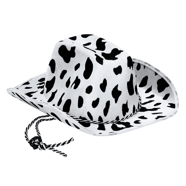 Sombrero Vaquer@ B/N Cow 1 Uni