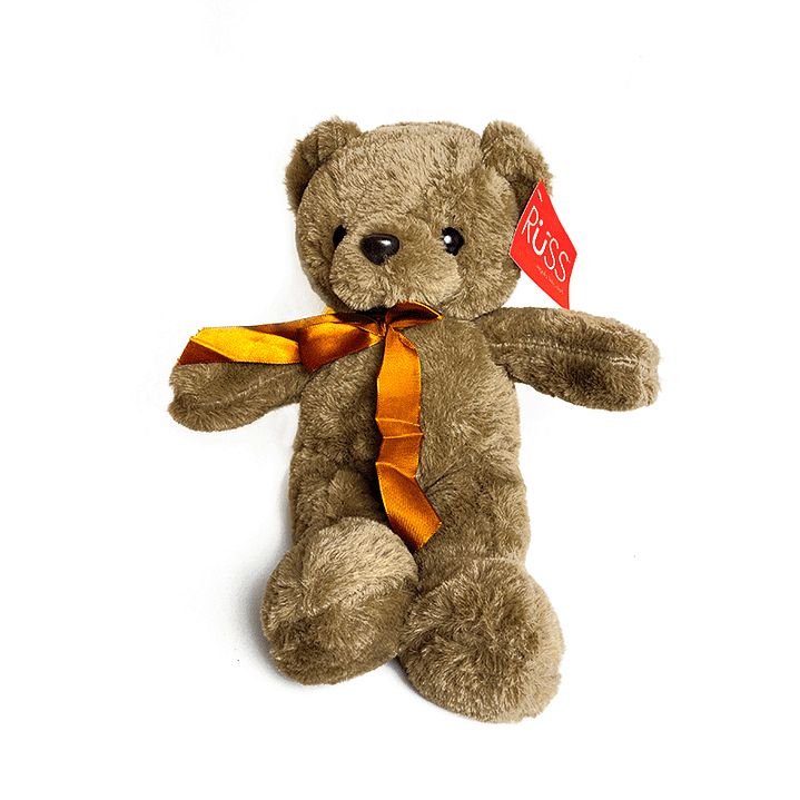 Oso Peluche Russ Café C/Cinta 33Cm 1 Uni