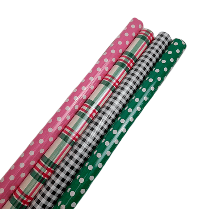 Rollo Papel De Regalo 200X70Cm  Str&Dot D/Surt 1 Uni