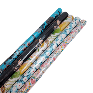 Rollo Papel De Regalo 200X70Cm Flo&Hea D/Surt 1 Uni