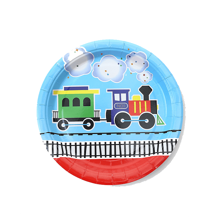 Plato Trencito 6 Uni