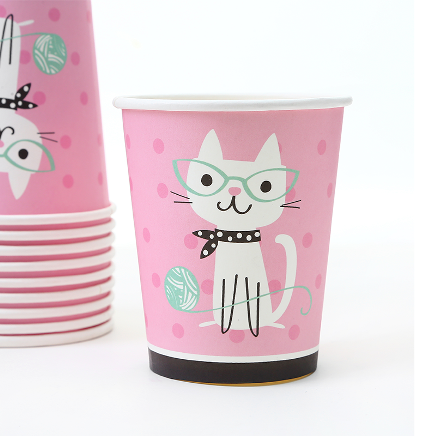 Vaso Gato Glamoroso 6 Uni