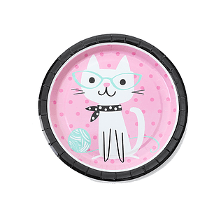 Plato Gato Glamoroso 6 Uni