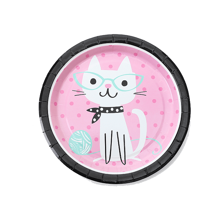 Plato Gato Glamoroso 6 Uni