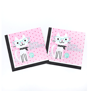 Servilleta Gato Glamoroso 20 Uni