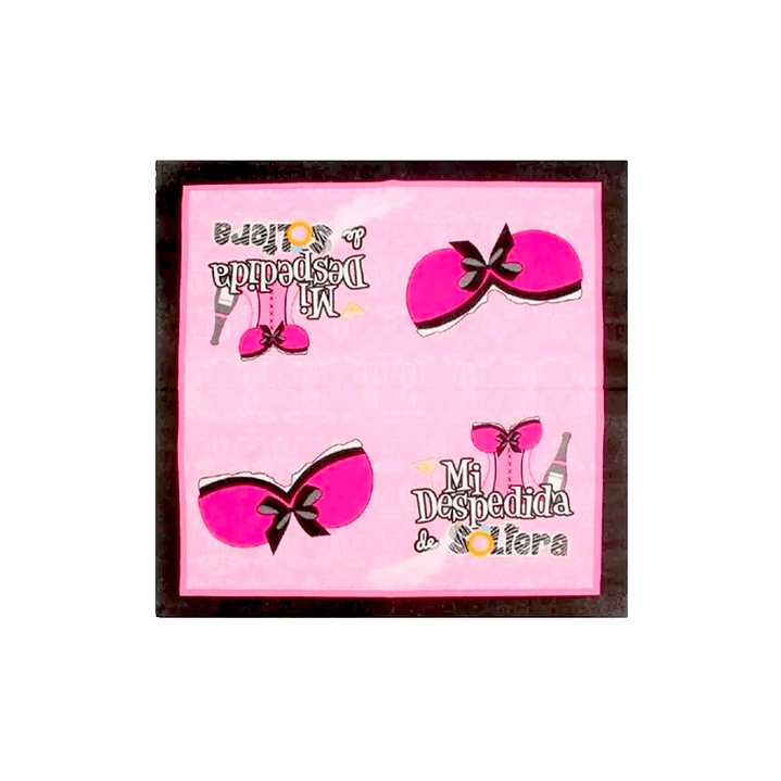 Serv Mi Despedida Pink 20 Uni