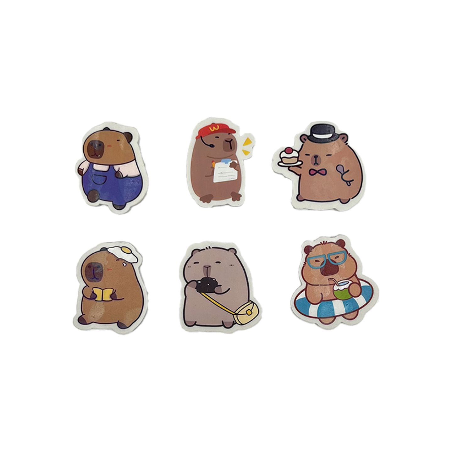 Gomas De Borrar Capibara 6 Uni