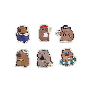 Gomas De Borrar Capibara 6 Uni