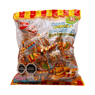 Gomita Mini Burger 36 Uni