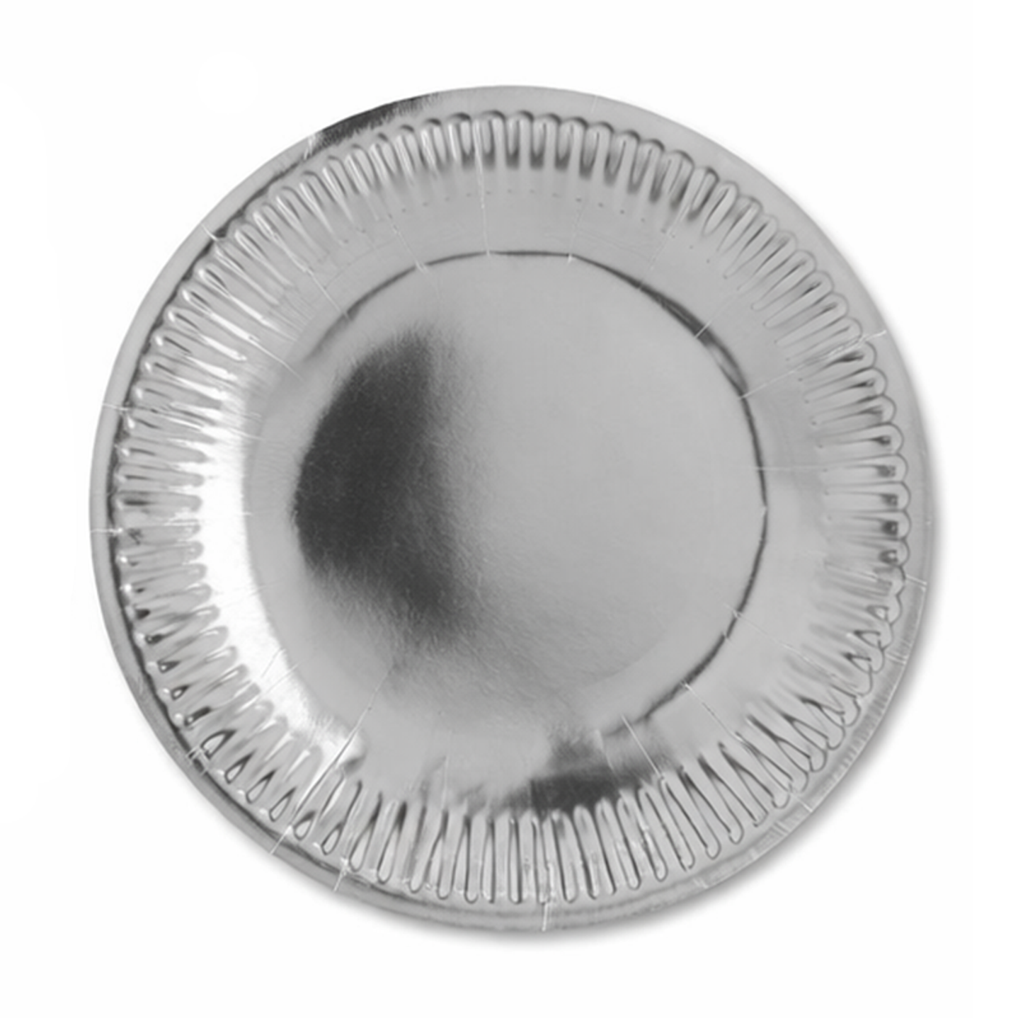 Plato 18 Cm Plateado 6 Uni