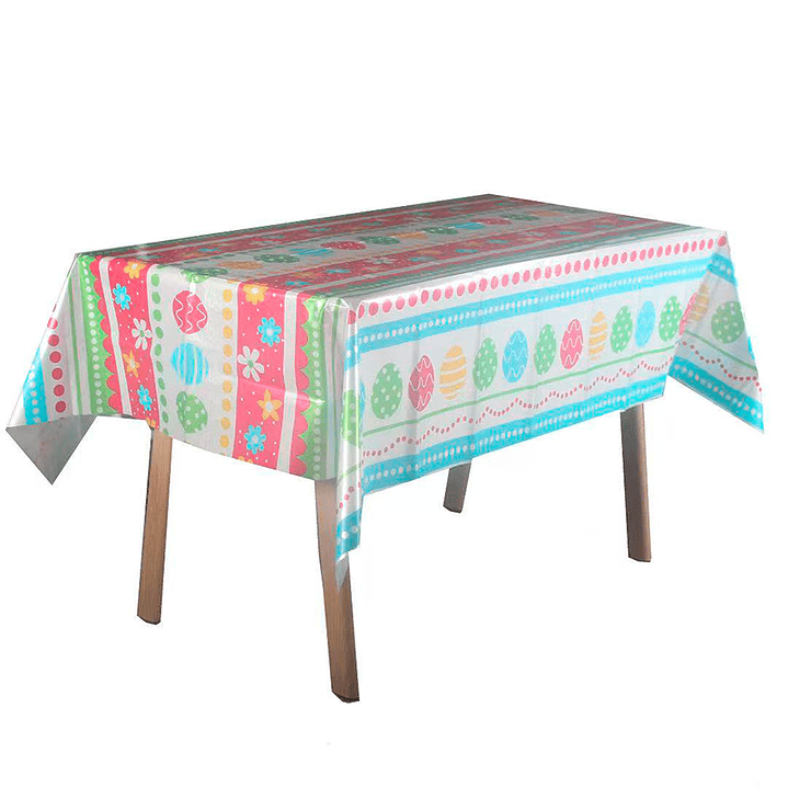 Mantel Pascua Pastel Huev 137X183Cm 1 Uni