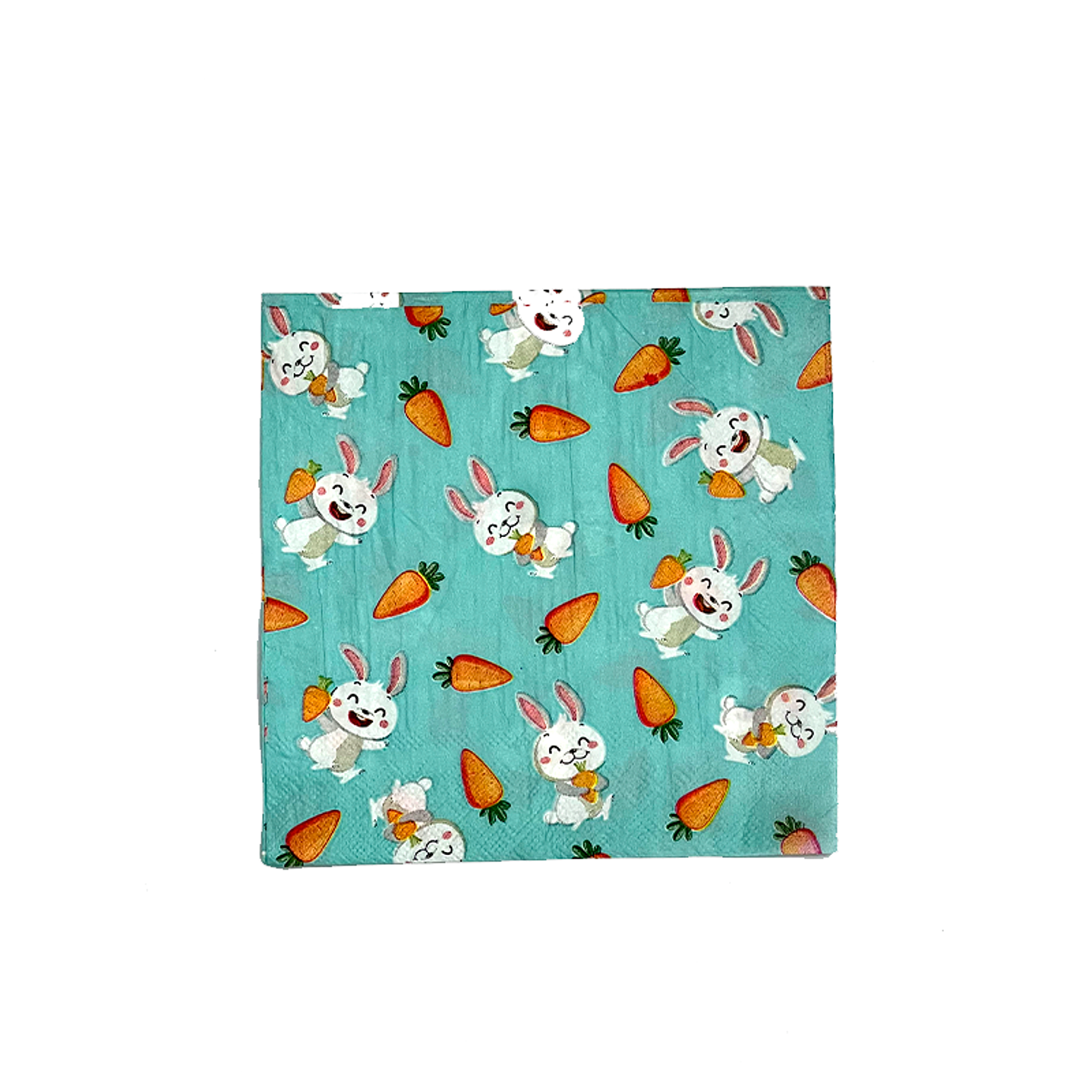 Servilleta Conejos Celeste 2O Uni