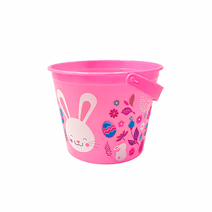 Balde Pascua Rosa 12X15Cm 1 Uni