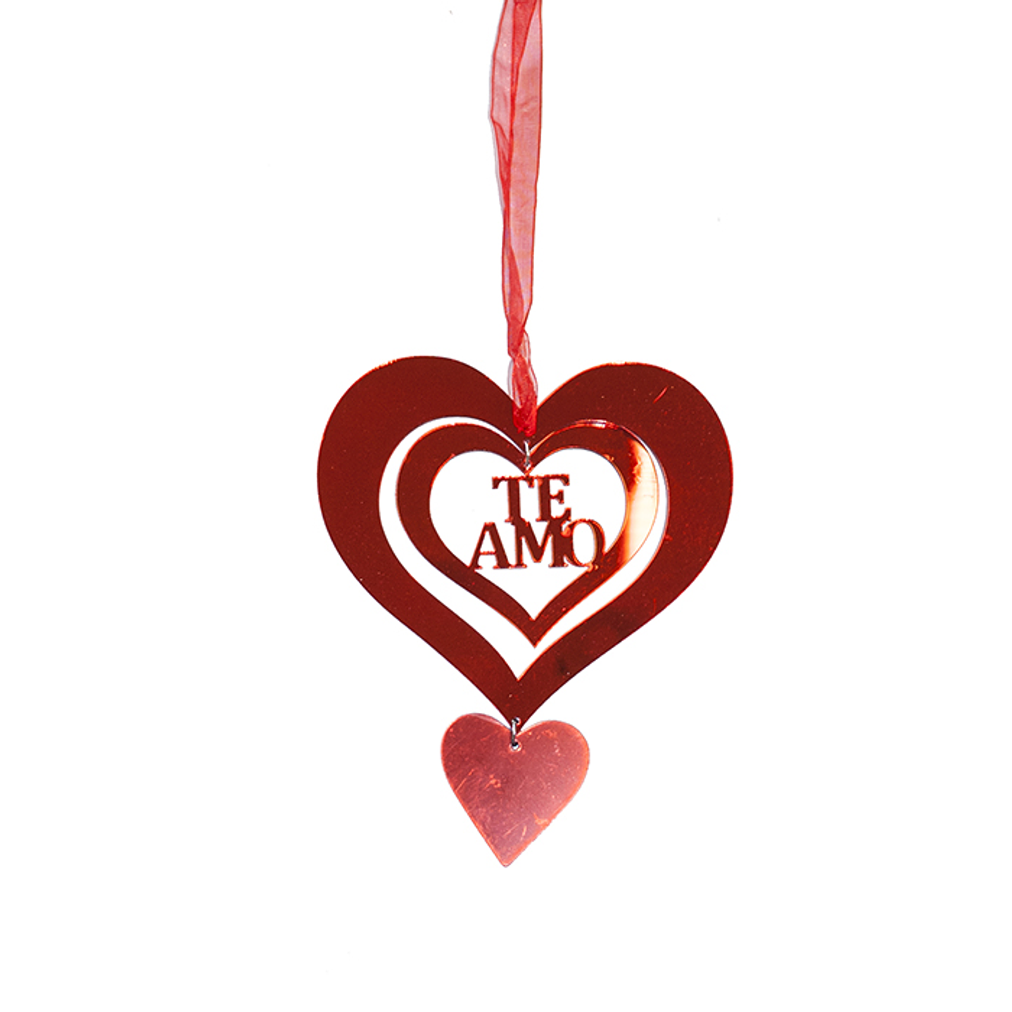 Deco Colgante Corazon Te Amo 13X9Cm 1 Uni