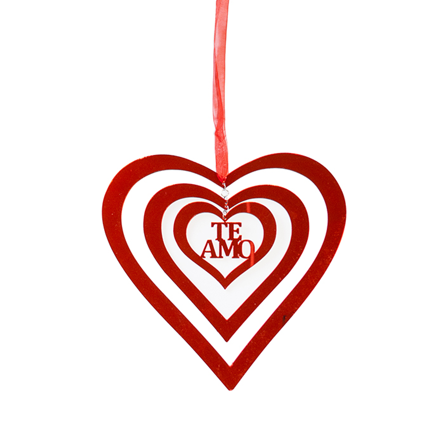 Deco Colgante Corazon Te Amo 23X25Cm 1 Uni