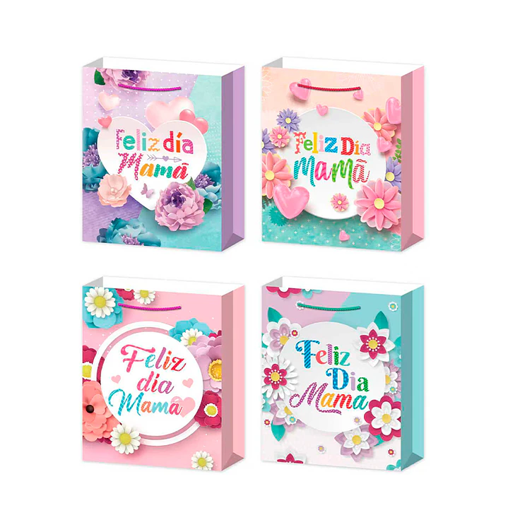 Bolsa Reg Fdm Pastels 18X23X10 Cm D/S 1 Un