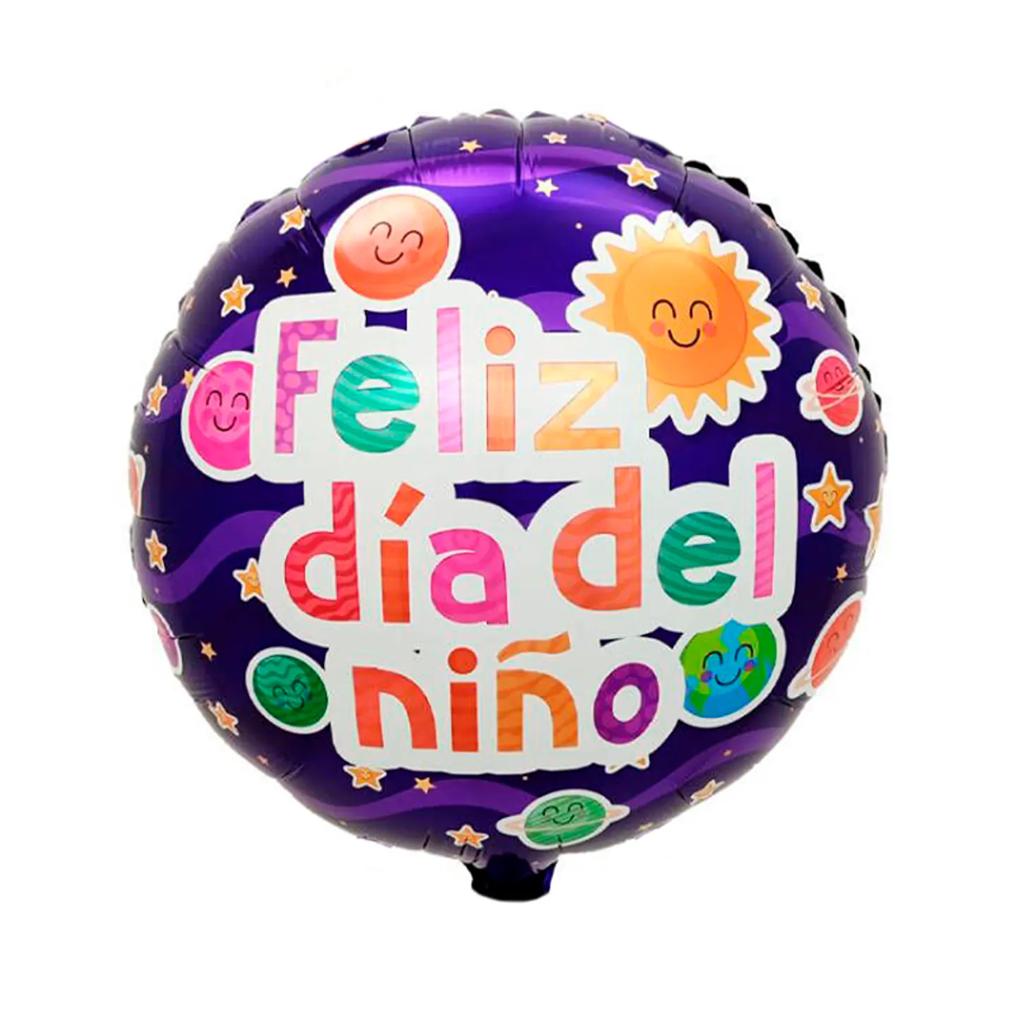 Globo Foil 18, día del niño Azul 1 Uni