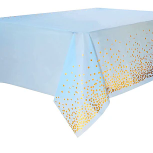 Mantel Celeste Pt Dor 137X274Cm  1 Uni