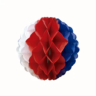 Deco Esfera Colmena Tricolor 50Cm 1 Uni