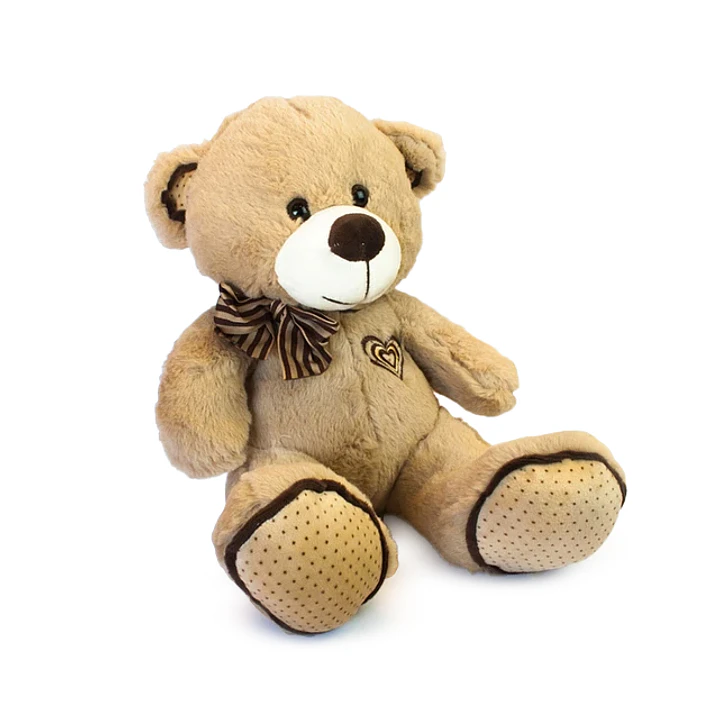 Peluche Oso Beige C/Cinta 30cm 1 Uni