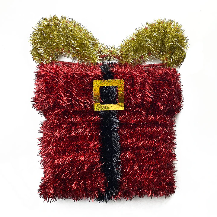 Deco Puerta Met Regalo Navidad 26*26Cm 1 Uni