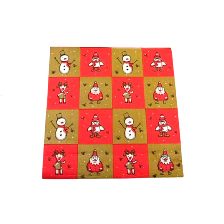 Servilleta Xmas Chess 20 Uni
