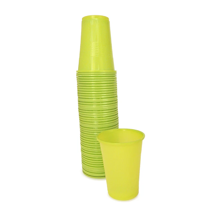 Vaso Plastico Verde Lima 300 Cc 50 Uni 1