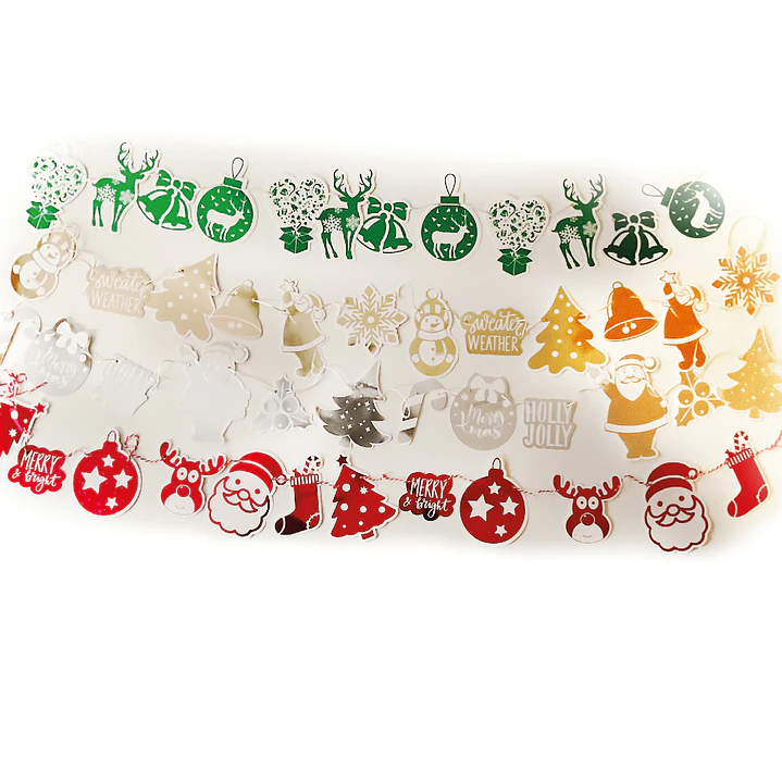 Guirnalda Navidad Metal 2,3M D/S 1 Uni