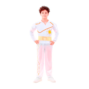 Traje Caporal Masculino Blanco 13-15 1 Uni