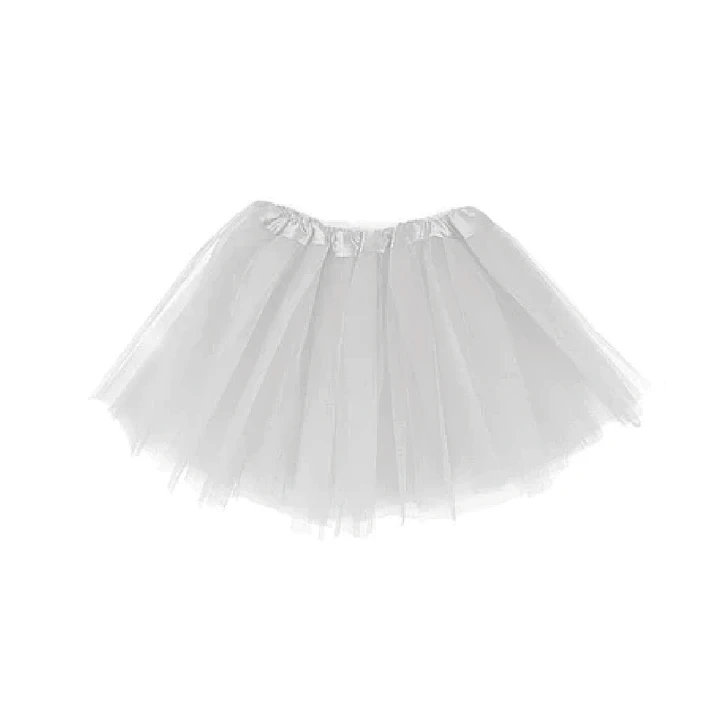 Tutu Adulto 40Cm Blanco 1 Uni