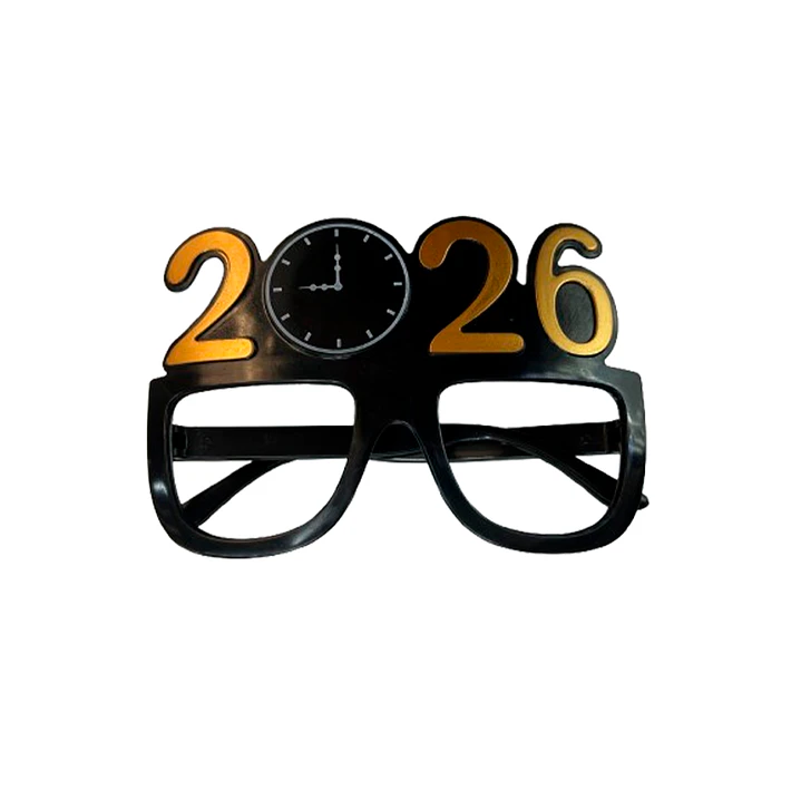 Anteojo 2026 Reloj Dor/Neg 1 Uni