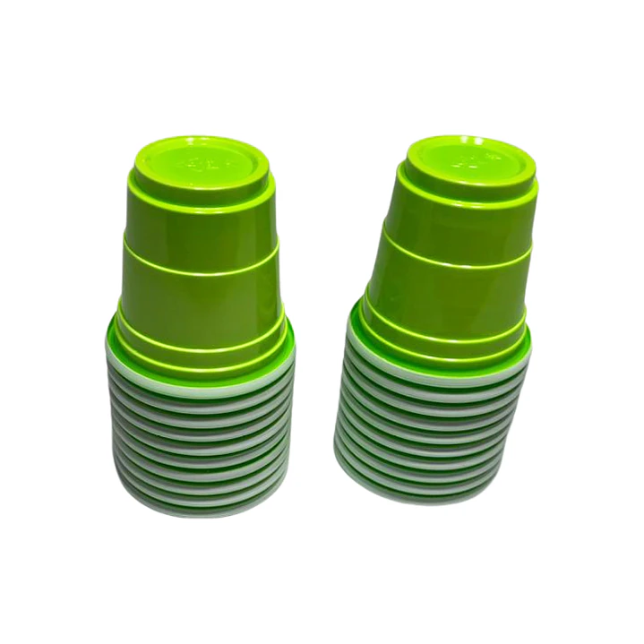 Vasos Bp Shot Verde Lima 20 Uni