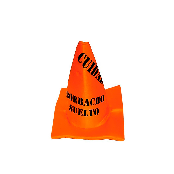 Sombrero Cono Borracho Suelto 1 Uni