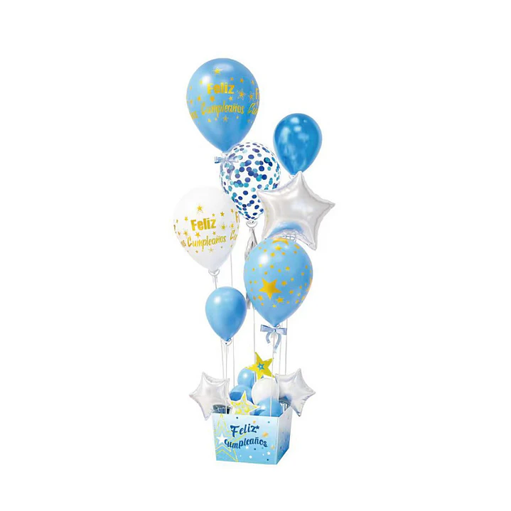 Set Globos Fc Stars Cel/Bla 1 Uni