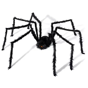 Araña Neg Peluda 2Mt 1 Uni