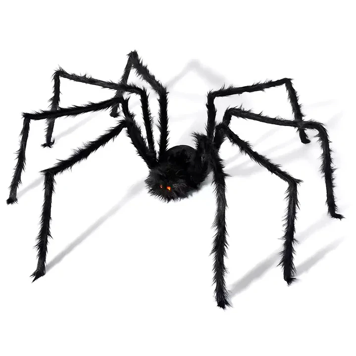 Araña Neg Peluda 2Mt 1 Uni